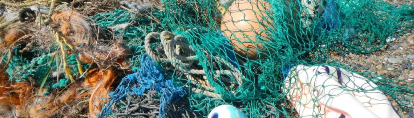 A pile of nets.