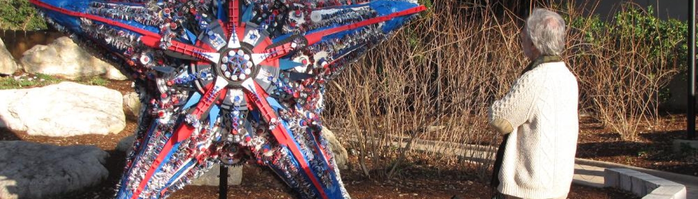 Washed Ashore art project made with marine debris. (Photo credit: Washed Ashore Project)