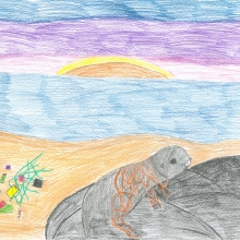 Artwork by Riley O. (Grade 4, Maryland)