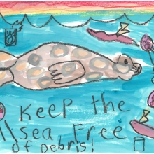 Artwork by Emily E. (Grade 1, Alaska)