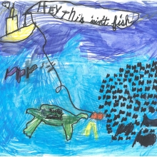 Artwork by Matt K. (Grade 1, Georgia)