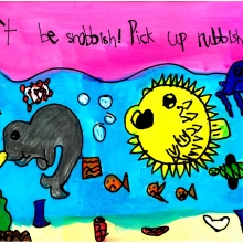 Artwork by Verona M. (Grade 1, Hawaii)