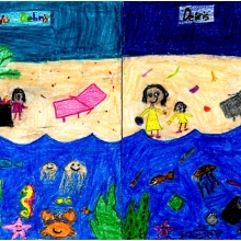 Artwork by Gana S. (Grade 2, U.S. Virgin Islands)