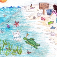 Artwork by Elaine L. (Grade 4, Florida)