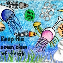 Artwork by Aaron K. (Grade 5, Michigan)