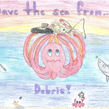 Artwork by Emily B. (Grade 8, Pennsylvania).