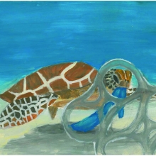 Artwork by Claire E. (Grade 6, California)