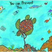 Artwork by Kyra T. (Grade 5, Hawaii)