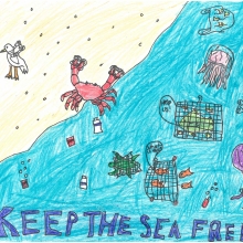 Artwork by Joanna S. (Grade 4, New York)