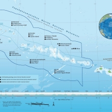 Papahānaumokuākea Marine National Monument Map