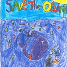 Artwork by Maggie R. (Grade 3, West Virginia)