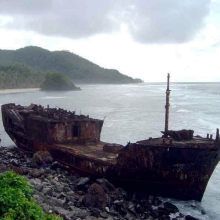 Derelict Vessel in American Samoa