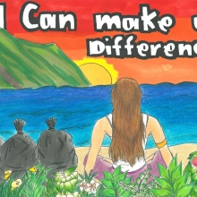 Artwork by Leilani H. (Grade 8, Hawaii)