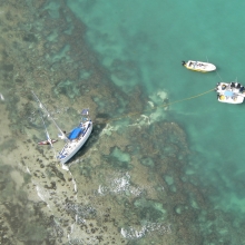 ADV grounding on hardbottom resources in the Florida Keys National Marine Sanctuary