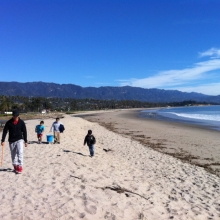 Santa Barbara Students Gather Data on Marine Debris.