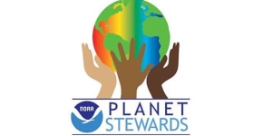 NOAA Planet Stewards logo.