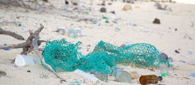 Debris on a beach. (Photo Credit: NOAA)