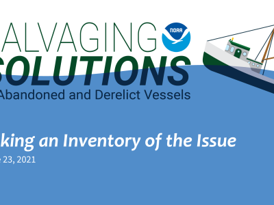Title slide for the Salvaging Solution webinar episode Taking an Inventory of the Issue.
