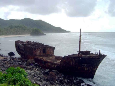 Derelict Vessel in American Samoa