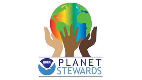 NOAA Planet Stewards logo.
