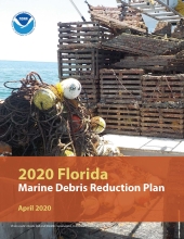 Cover of the 2020 Florida Marine Debris Reduction Plan.