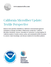 California Microfiber Update report cover