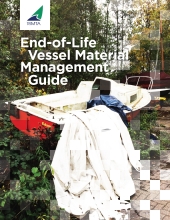 Cover of the End-of-Life Vessel Material Management Guide.