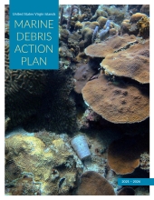 Cover of the U.S. Virgin Islands Marine Debris Action Plan.