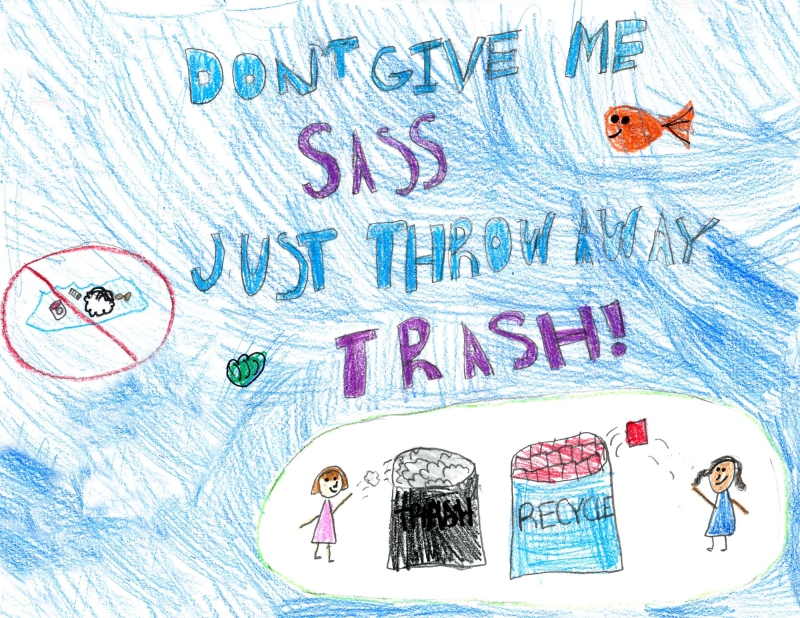 Artwork by Mia B. (Grade 3, West Virginia).