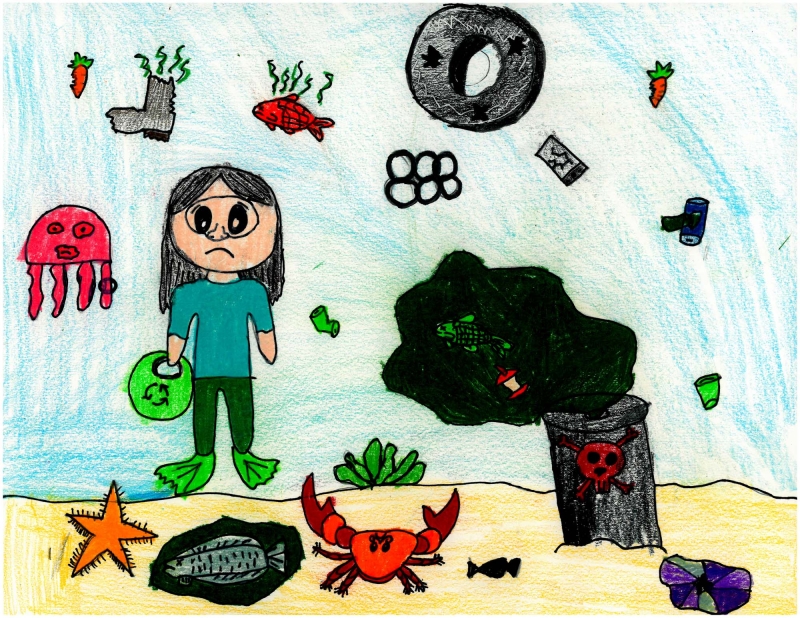 Artwork by Anastasia K. (Grade 4, Pennsylvania) 