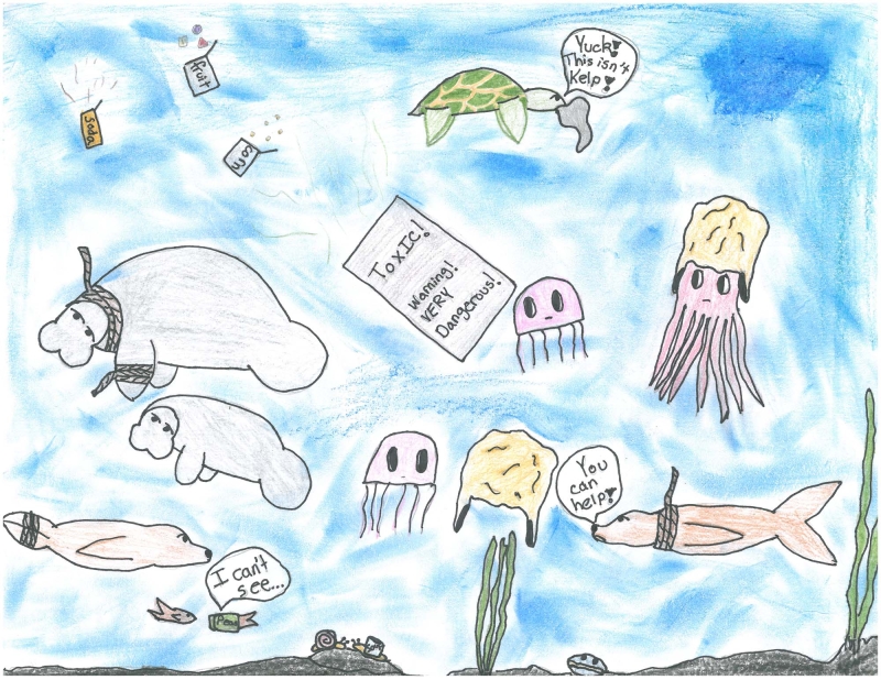 Artwork by Kayla M. (Grade 6, Alaska)